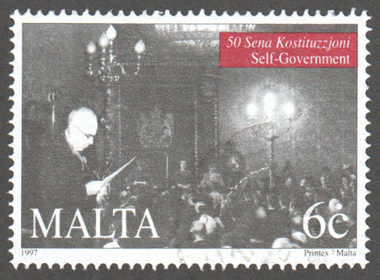 Malta Scott 933 Used - Click Image to Close